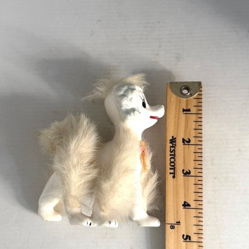 Vintage 1950’s ceramic poodle figurine made in Japan - Picture 5 of 12
